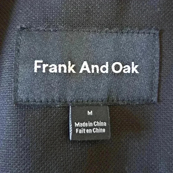 Frank & Oak Women's Black Open Front  Blazer - Size Medium EUC - Picture 10 of 15